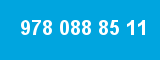 978 088 85 11 978 088 85 11